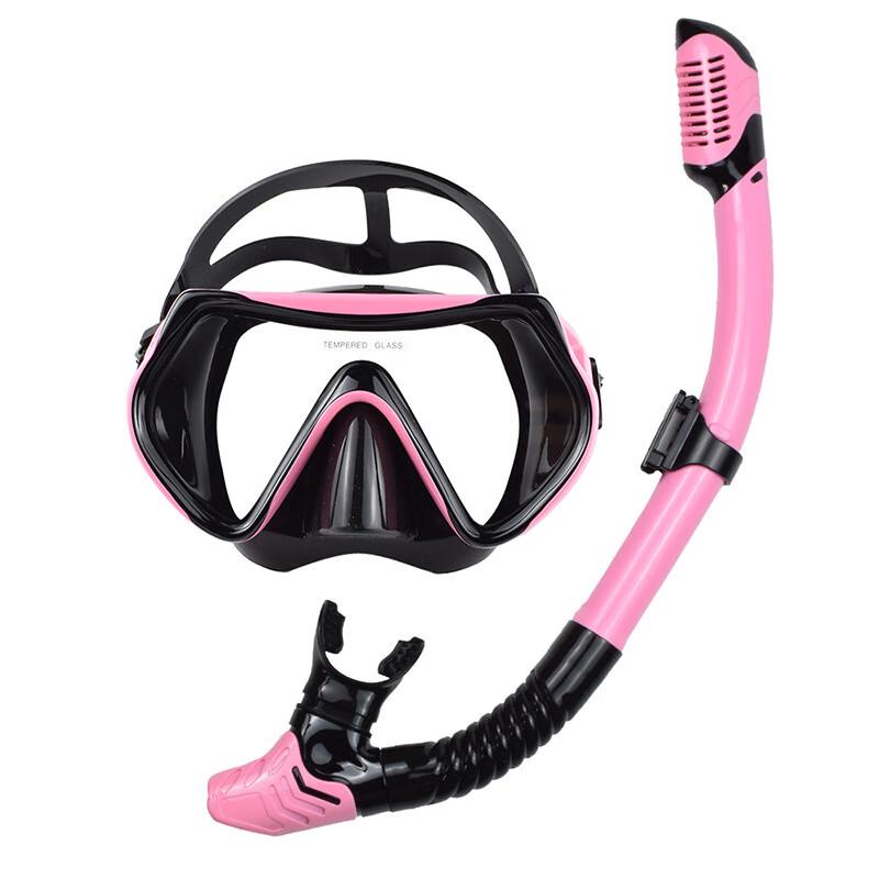 YBLKJ Large Frame Snorkeling Set with HD Mask & Snorkel