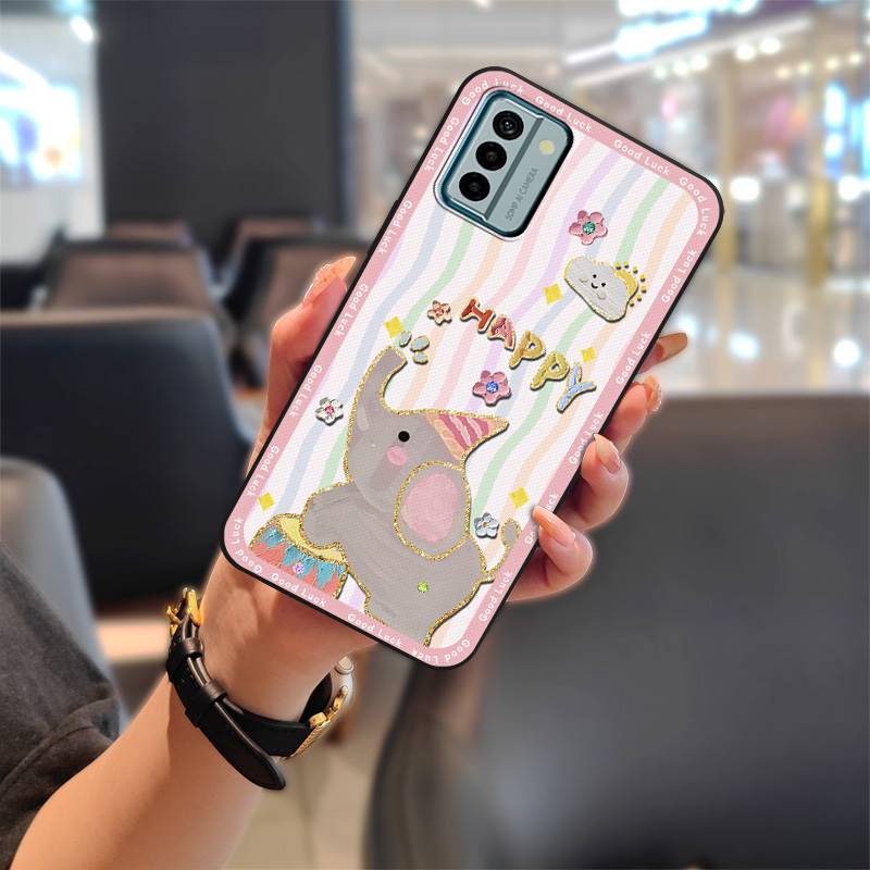 Fashion Design Durable Phone Case For Nokia G22 Anti-knock Back Cover Cute Soft case Anti-dust Graffiti Silicone Cartoon