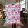 Russian animation Fairy Tale Masha and the Bear Cartoon Blanket Soft Four Seasons Home Bed Blanket Sofa Cover Office Napping Picnic Blanket M3