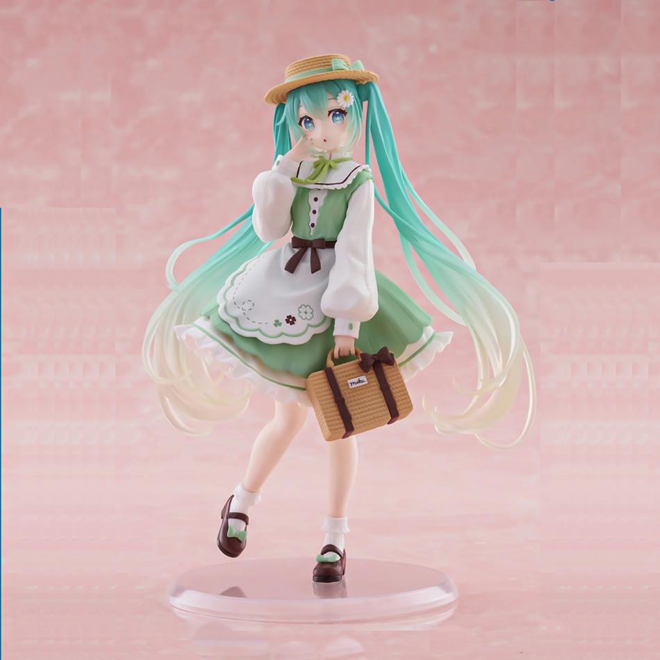 

20CM Anime Hatsune Miku Fashion Country Figure Anime Peripheral Collectible Models Decorative Decorations Children Kawaii Gifts