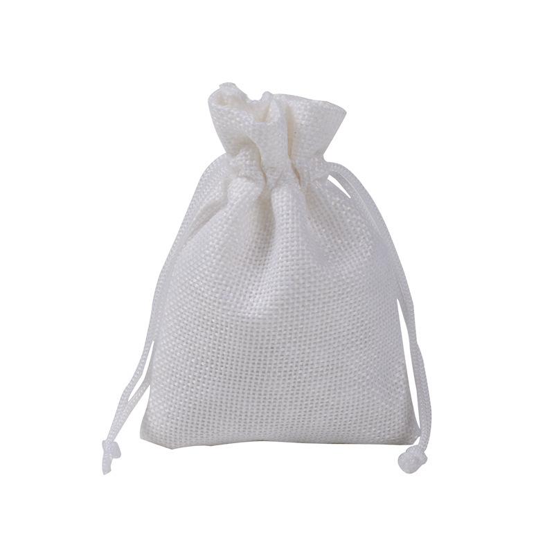 New Bundle Burlap Bag Jewelry Linen Bag Sachet Empty Bag Christmas Gift Drawstring Cotton And Linen Bag
