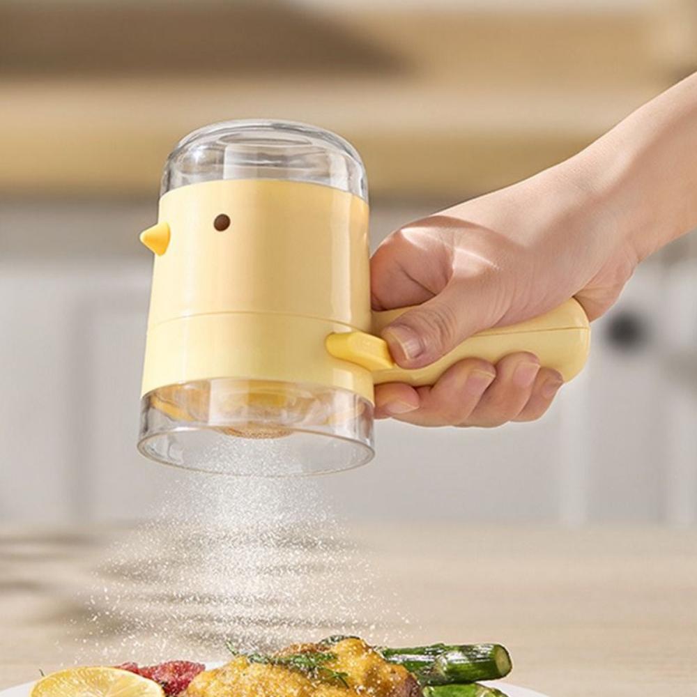 Chicken Shape Cartoon Spice Dispenser Creative BBQ Seasoning Bottle Salt Shake Sifter  Food Storage