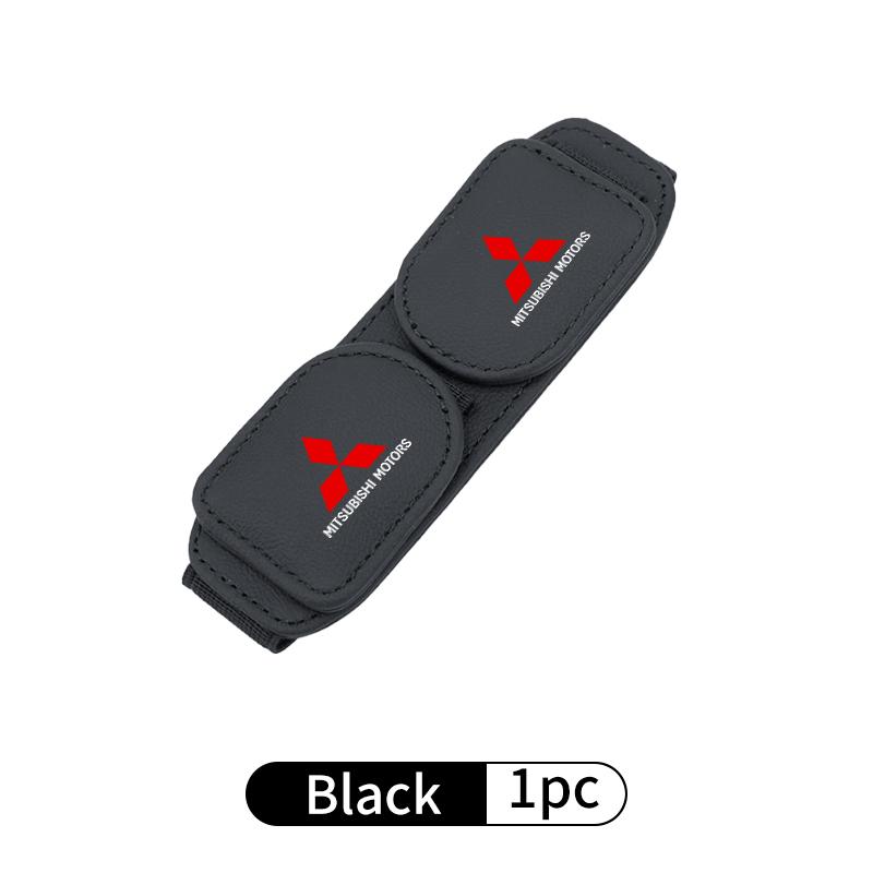 For Mitsubishi Car Eyeglass Holder Glasses Storage Card Ticket Clip Storage Accessories Outlander Lancer Cross Colt Xpander