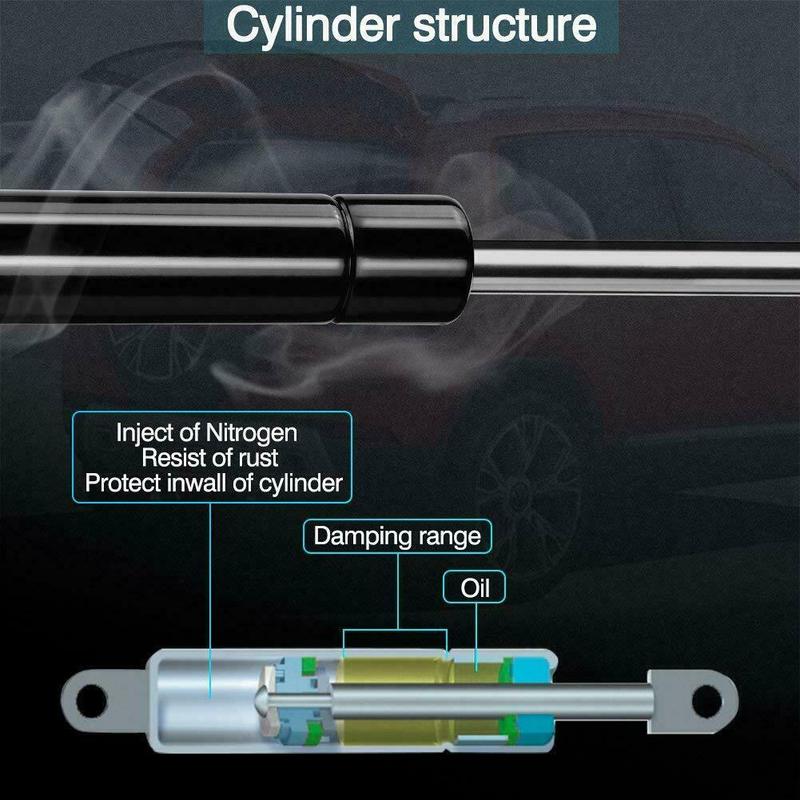 2Pcs Rear Trunk Lift Supports Struts Shocks 6564 SG425005 For Nissan 350Z 2004 - 2007 Convertible Only Gas Springs