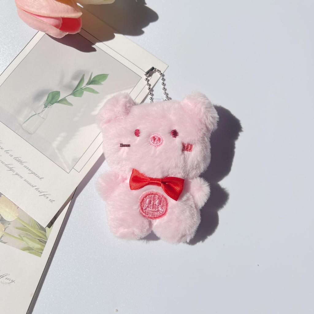 Cute Plush Doll Keychain: Versatile Bag Charm & Gift for Girls and Friends