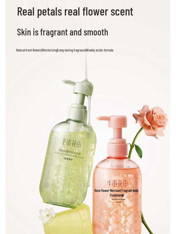 Rose & Jasmine Petal Infused Shower Gel