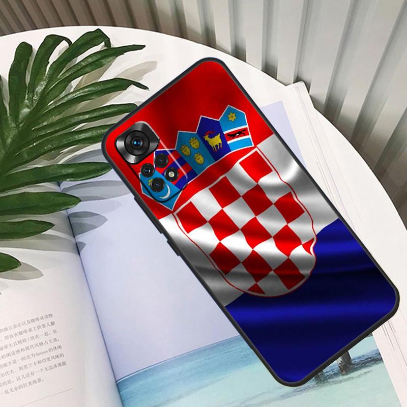 Croatia Flag Funda For Xiaomi Redmi Note 14 10 11 12 13 15 Pro Plus Case For Redmi 15 15C 14C 12C 10C 13C