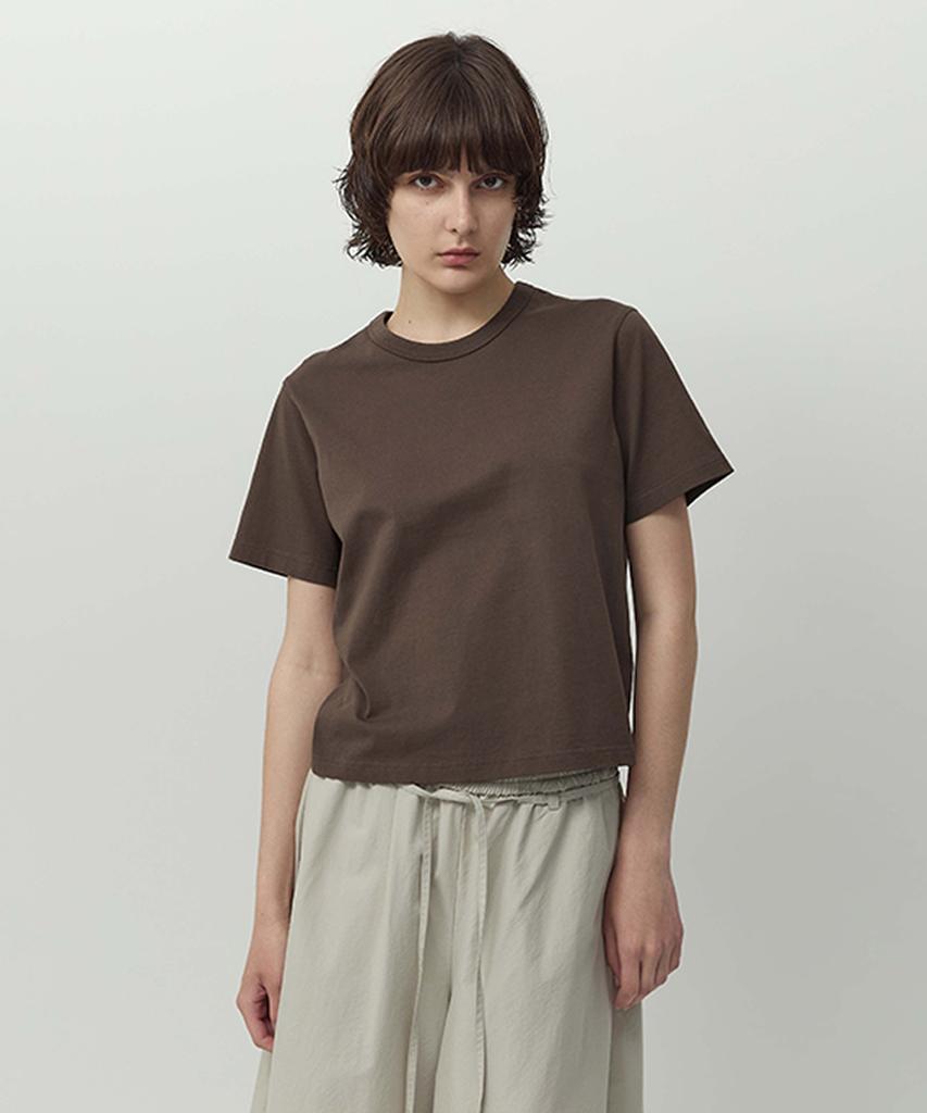 Leopeusaideuhwaiteulabel Essential 1/2 T-Shirt Dark Umber