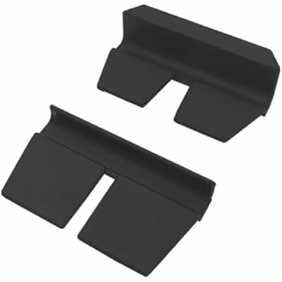 2Pcs T-Top End Cap Seals, Front & Rear T-Top End Cap Seals for Chevy Camaro Firebird 1993-2002, Replace 10248550, 10248551,Black