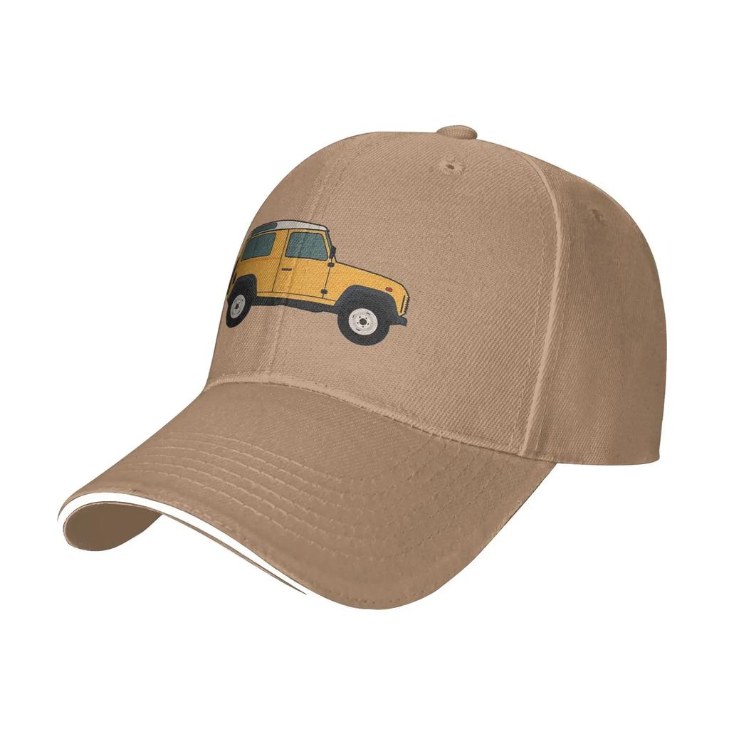 Yellow Defender Off-road Vehicle Cap Fashion Casual Baseball Caps Adjustable Hat Hip Hop Summer Unisex Baseball Hats