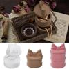 Bowknot Container Silicone Mold Epoxy Resin Molds DIY Storage Box Plasters Mold