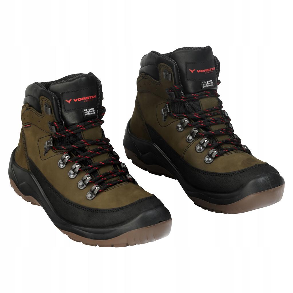 WORK SHOES CONSTRUCTION ANKLE BOOTS Men's Waterproof size 45 Vorstahl QUALITY