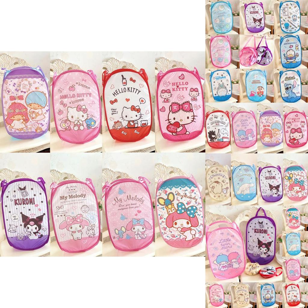 Large Laundry Bag Featuring Adorable Sanrio Characters For Kids**