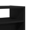 Console Table Black Oak Look 78 x 30 x 80 cm