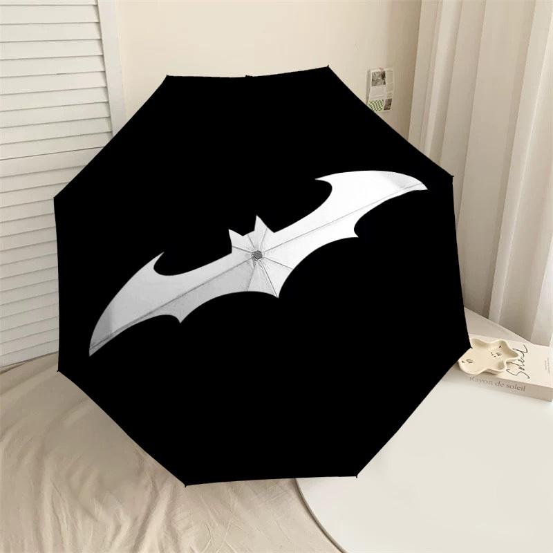 

1PC Warner batman logo Automatic Open/Close Umbrella with Windproof, 100-Rib Sturdy Canopy, Durable Ribs1317A