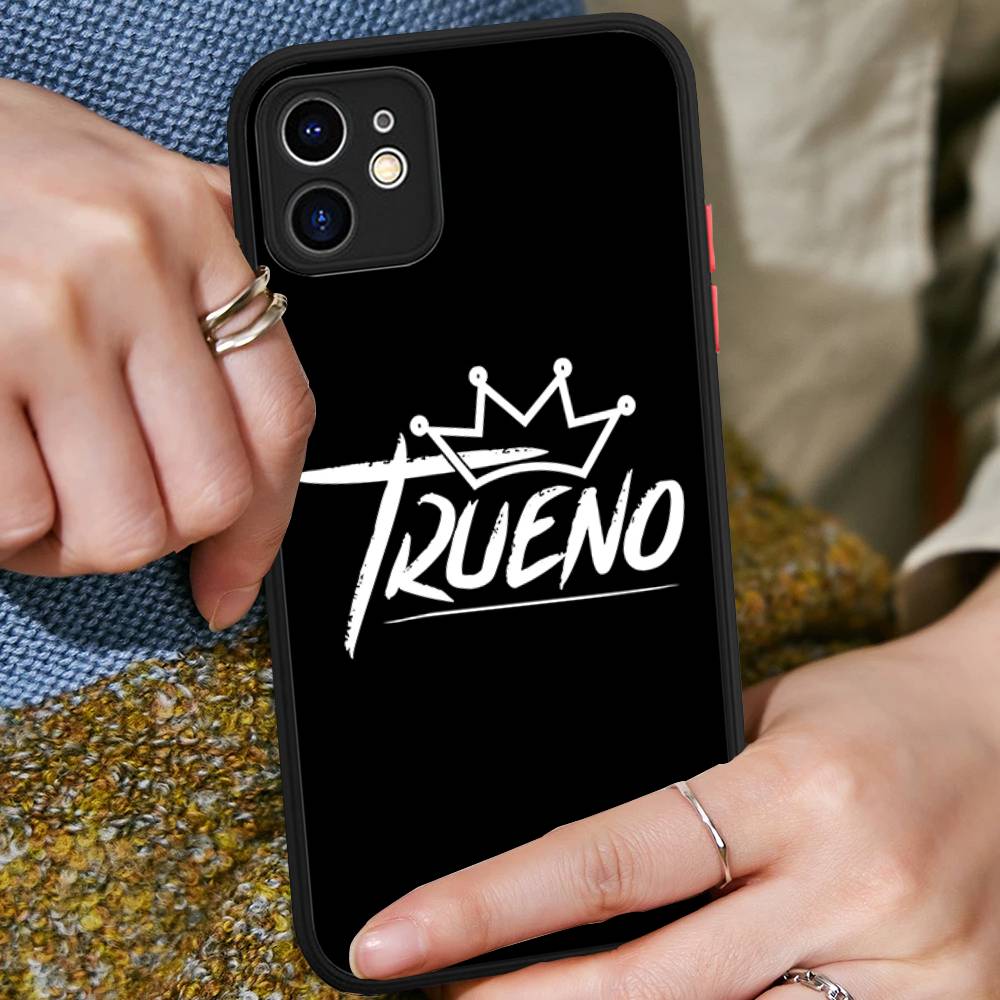 

Trueno Rapper For IPhone 16 15 14 11 12 13 Pro Max Plus X XS MAX Matte Soft Back Phone Cover Case iphone 16