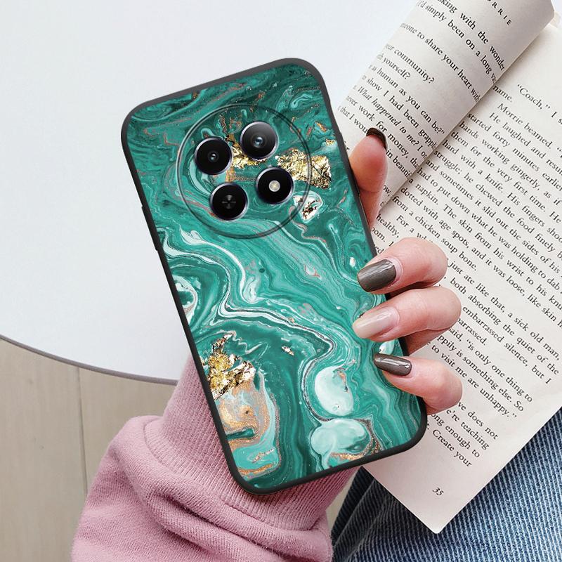 Luxury Case For Redmi 14C 4G 14R 5G A4 Note 14 Pro 5G Poco C75 Fundas Marble Art Pattern Soft TPU Protection Cover Shockproof