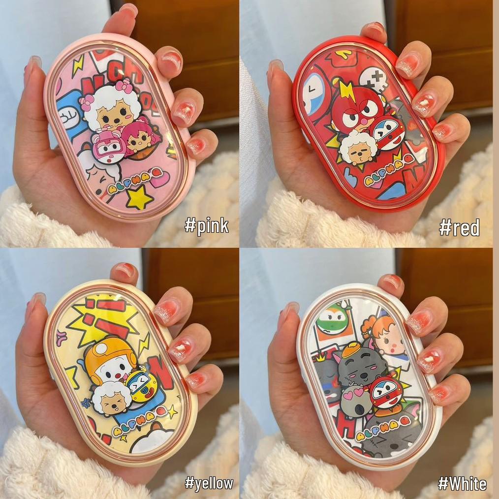 Cartoon Aofei Q Pet USB Hand Warmer: Mini Portable, Two-Level Temperature Adjustment