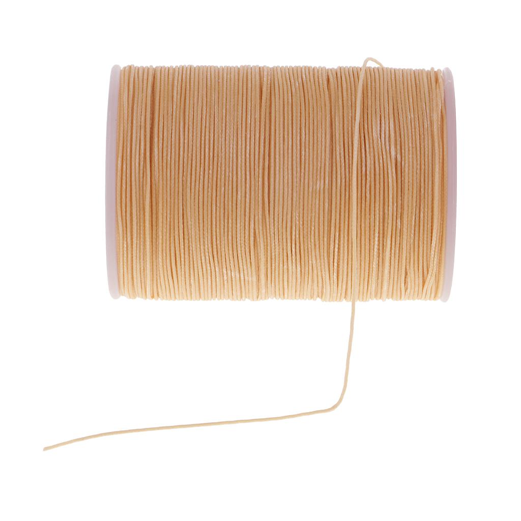 2 Rolls 130 Meters Round Ribbon Cord Polyester ed .5mm