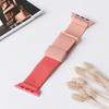 Magnetic Strap for Apple Watch Band 44mm 45mm 40mm 38mm 49mm Cute Two-tone Sport Nylon Stretchy Bracelets For iWatch Series11 10
