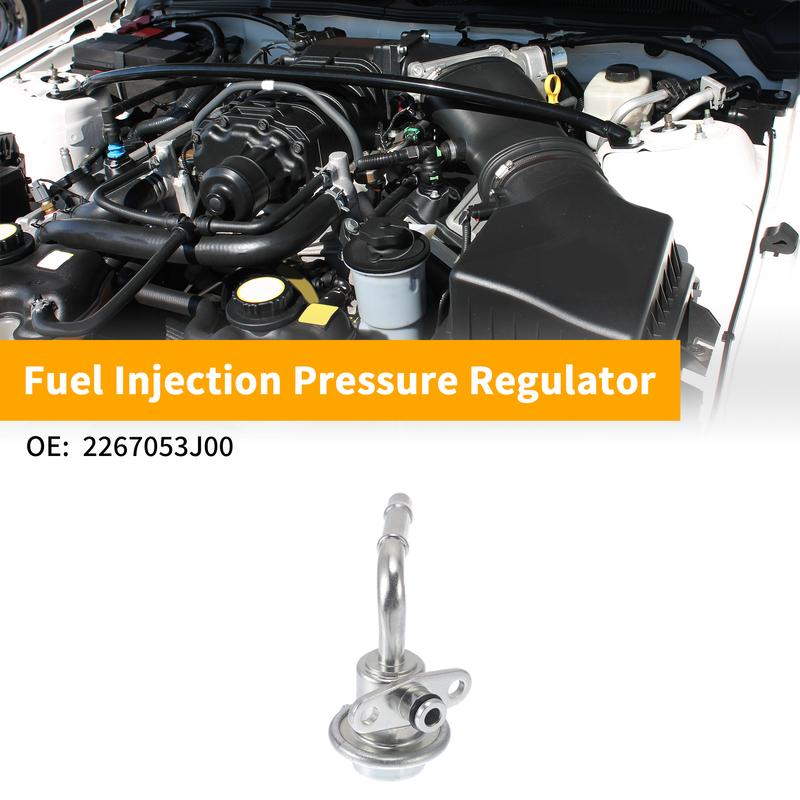 UXCELL Fuel Pressure Regulator for Nissan Patrol 1988-1997 No.2267053J00 Metal 1 Pc