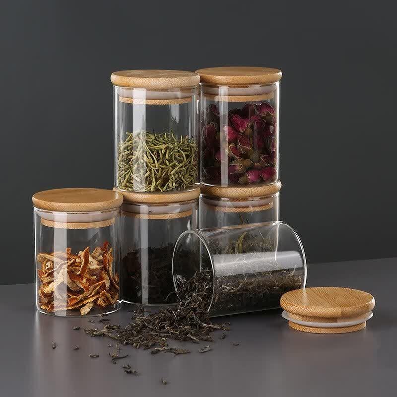 Sealed Glass Tea Canister
