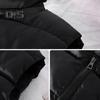 Men Waistcoat Stand Collar Sleeveless Vest Coat with Pockets Zipper Closure Warm Comfortable Down Waistcoat