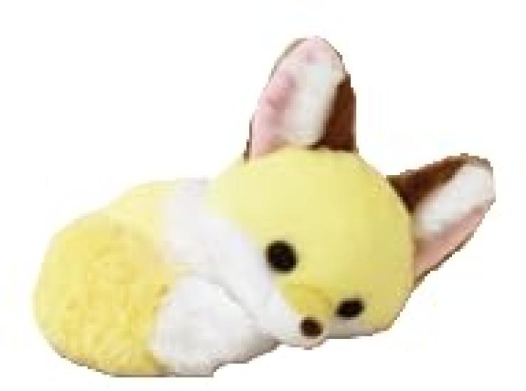 

Chokon and the Fox Plush Toy (Sleepy, 20cm, Candy Cane)