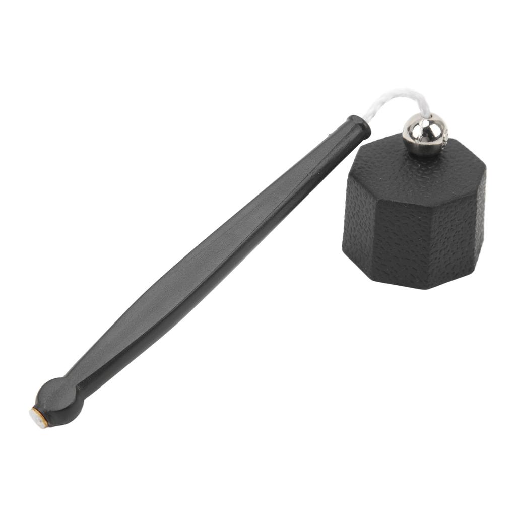 Pool Cue Chalk Holder Cover Octagonal Design Lightweight Black Plastic Pool Chalk Holder for Billiard