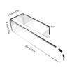 2PCS U Shape Towel Rack Plastic Wall Mounted Hand Towel Holder Bar with Adhesive for Bathroom Kitchen