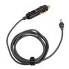 Satellite DC Car Power Supply Cable 18AWG Cigarette Lighter to DC Cord IP68 Water Resistant Plug and