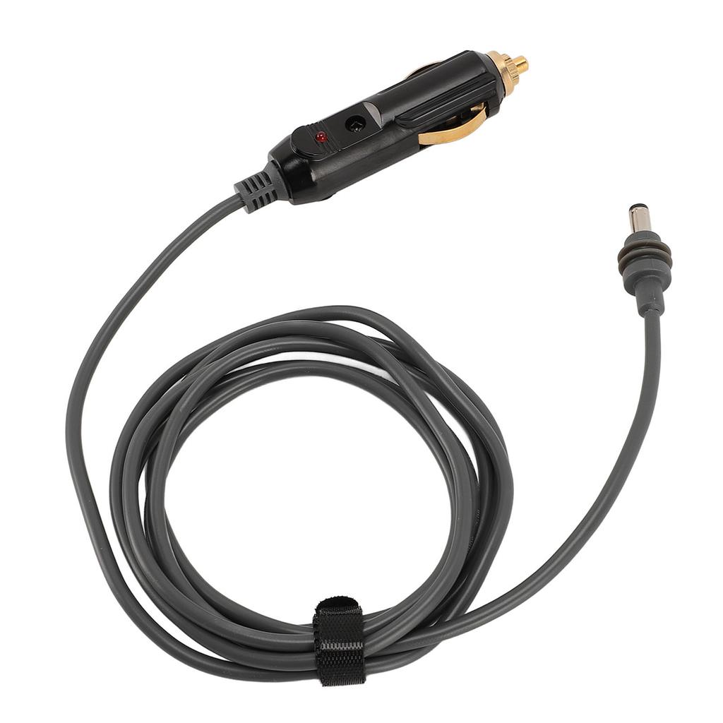 Satellite DC Car Power Supply Cable 18AWG Cigarette Lighter to DC Cord IP68 Water Resistant Plug and