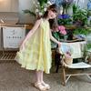 Girls' Summer Mesh Princess Dress