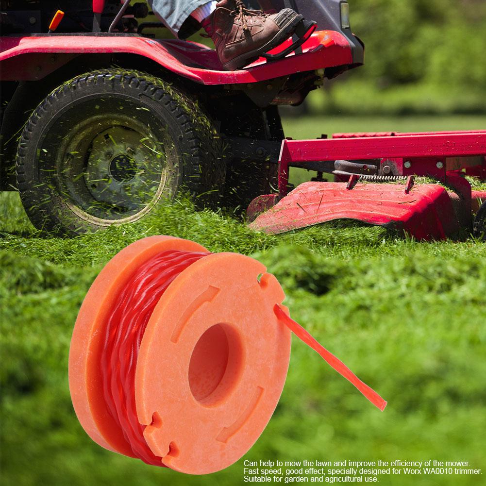 6Pcs Trimmer Lawn Mover Spool String Line Accessory Fit for Worx WA0010 Strimmer