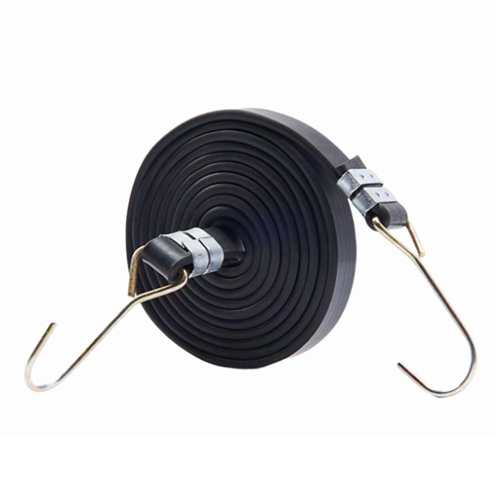 

Протиковзкий еластичний ремінь для зв язування мотузки Гак із загартованої сталі Фіксована стрічка Нові ремені для багажу Велосипед 1.5m