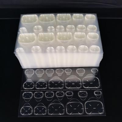 50 Sheets Double Side Adhesive Tape Glue Sticker False Nail Glue For Fake Nails Tips Clear Jelly Gel Pad Press On Nails Manicure
