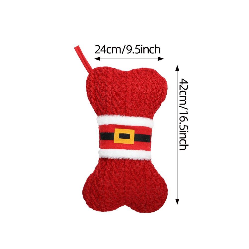Creative Christmas Candy Bags Cute Christmas Stocking Sock Pendant Xmas Gift Bag Christmas Tree