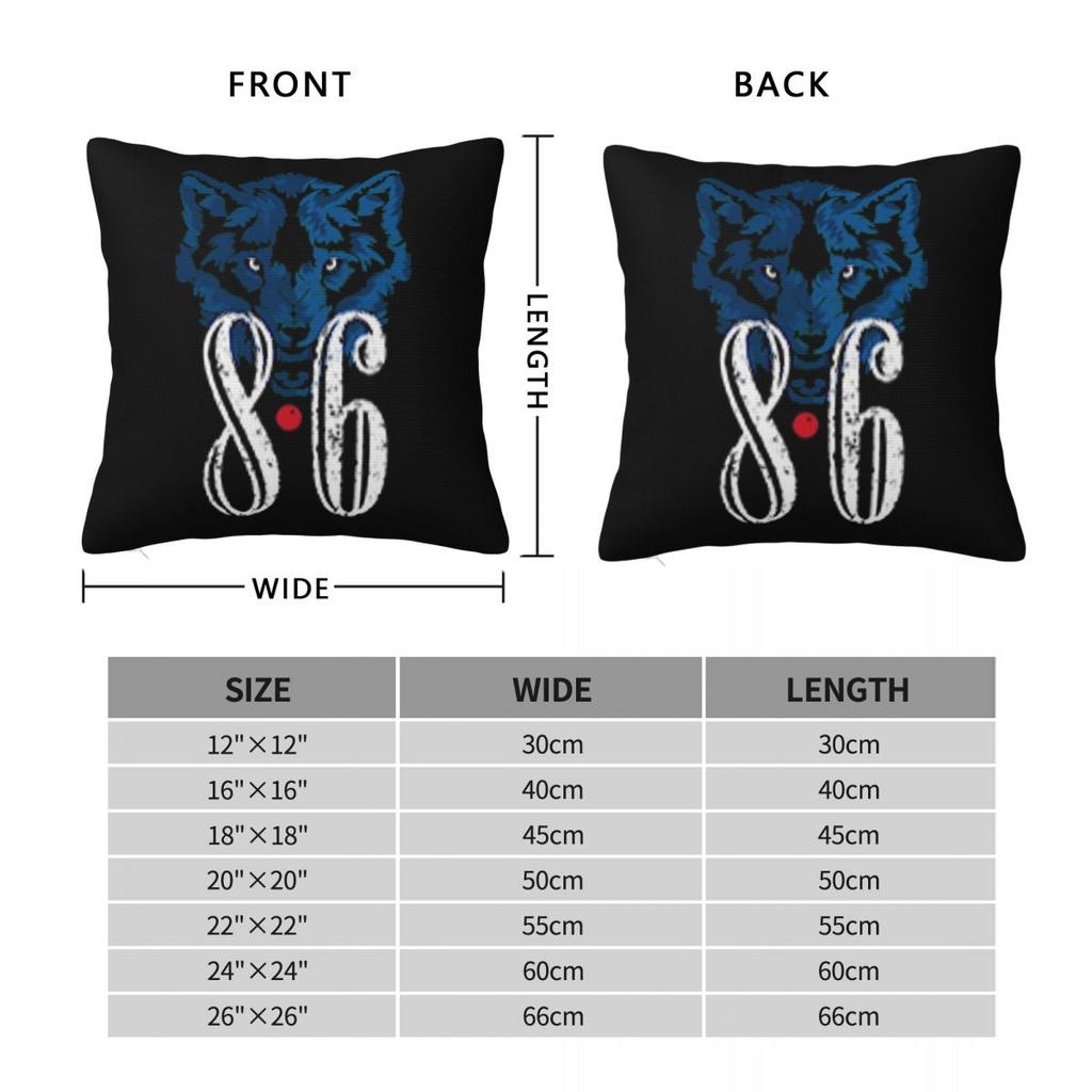 Beer 8.6 Pillowcase Polyester Linen Velvet Printed Zip Decor Throw Pillow Case Car Cushion Cover