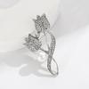 New Alloy Brooch High-end Sense Niche Women Spot High-end Pin Coat Suit High-end Versatile Corsage