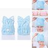 Adjustable Hair Drying Cap Hair Wrap Towel With Adorable Cat Ears For Cozy Baths**