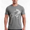 Bmx Words Tshirt Summer Casual Cotton Tee Oversized Streetwear Tops Vintage Graphic Print Loose Fit Short Sleeve