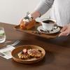 Ins-Style Imitation Wood Grain Serving Tray