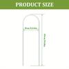 A Top Quality U-shaped Acrylic Plant Climbing Frame, Transparent and Durable, Suitable for Indoor Vine and Flower Pot Support