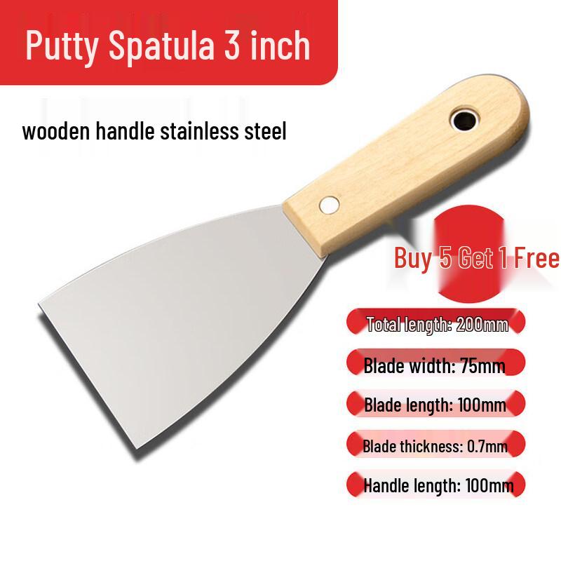 Stainless Steel Putty Scraper