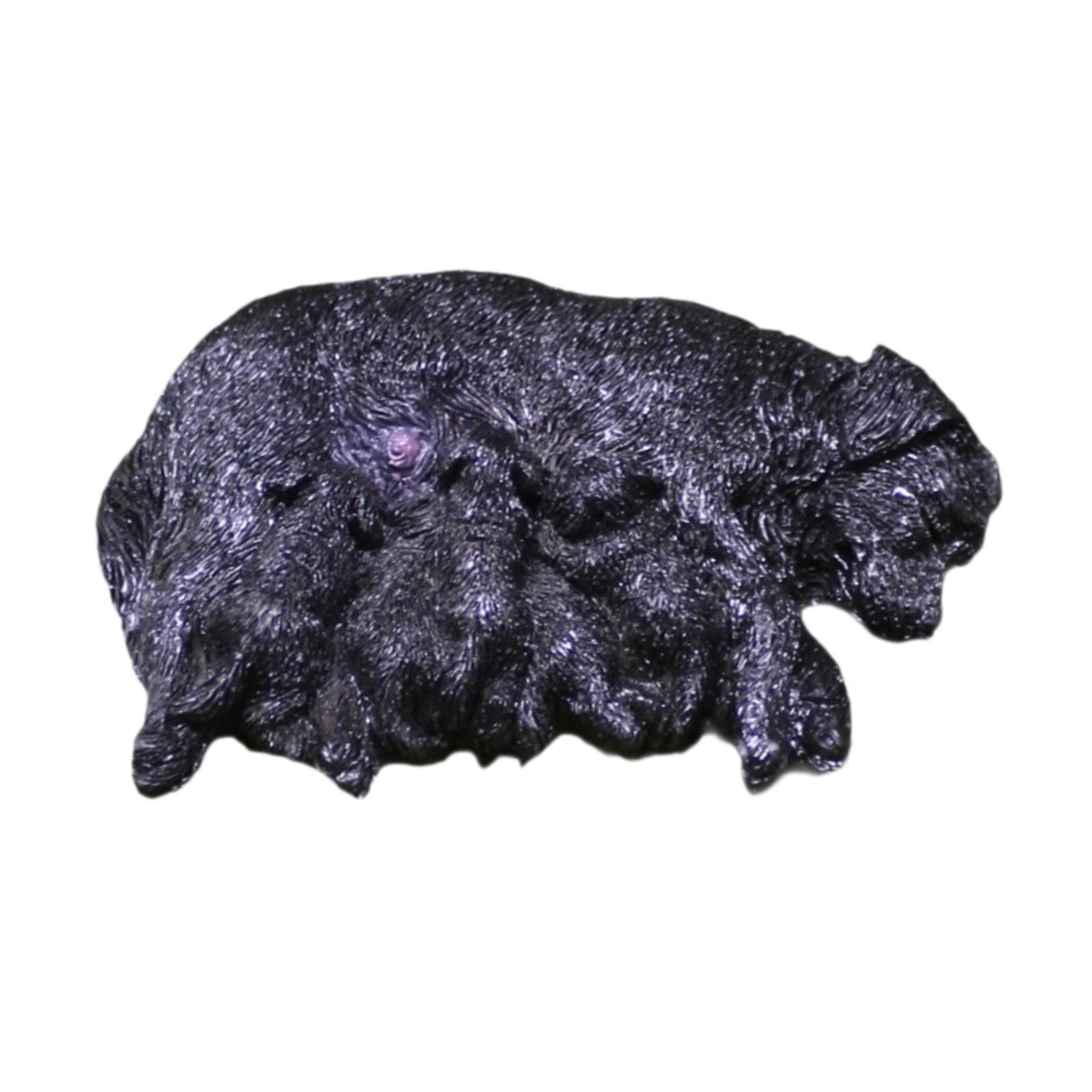 Mini Dog Figurine Animal Miniature Figurine Decorative Resin Birthday Gift DIY Bonsai Craft Dollhouse Accessories