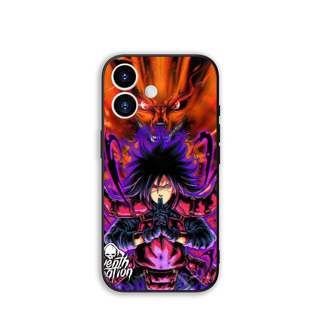 Phone Cover Itachi Uchiha Madaras Narutos Casing for Apple iPhone 16 15 14 Plus 13 12 Mini 17 Pro Max + ProMax 16E Air 15+ Case