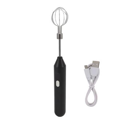 Elektrischer Handmixer, drei verschiedene Geschwindigkeiten, batteriebetriebener Handmilchaufschäumer zum Backen zu Hause