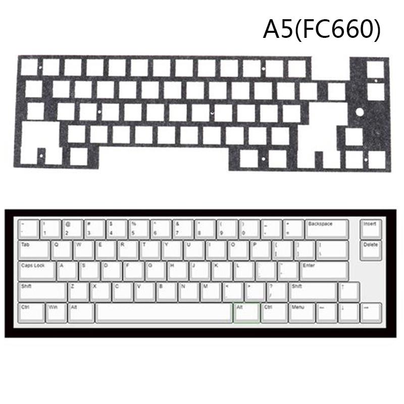 Foglio smorzatore di rumore per interruttore, cuscinetto morbido, spugna di schiuma per tastiera meccanica