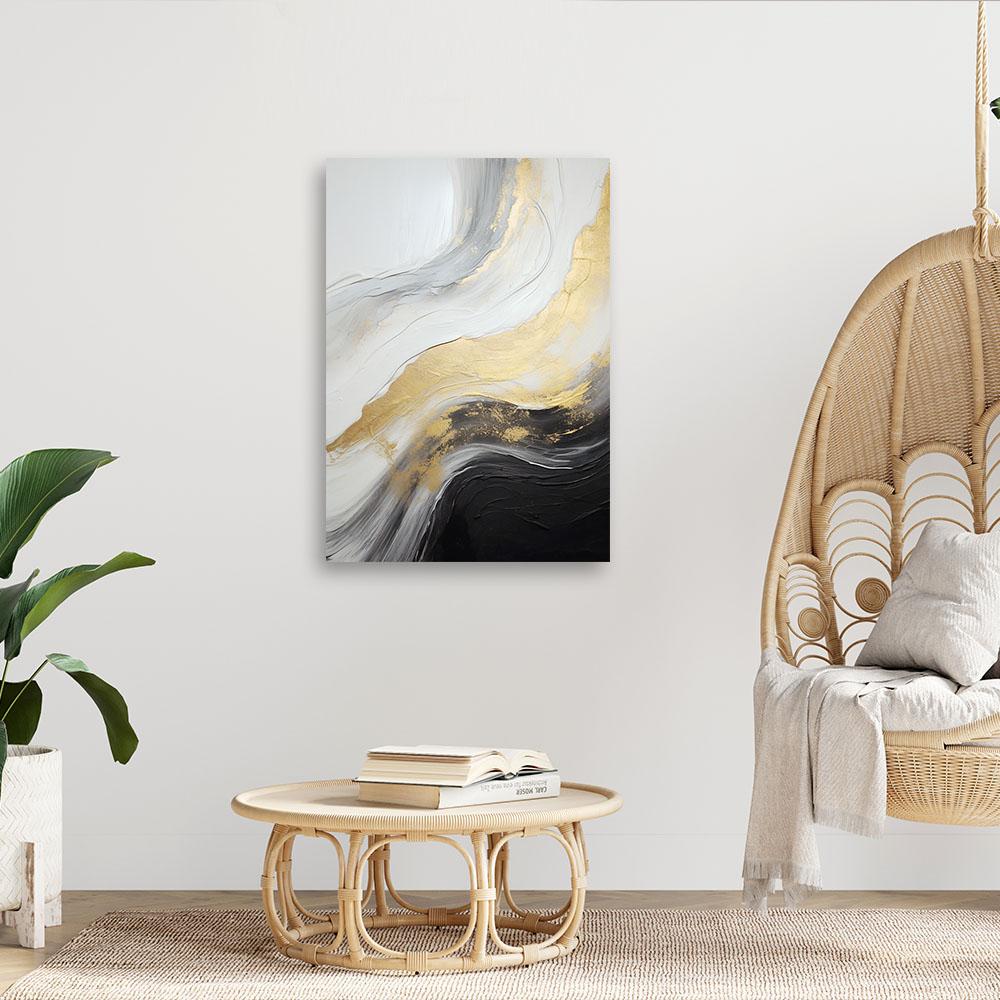 Canvas Print, Abstract Marble