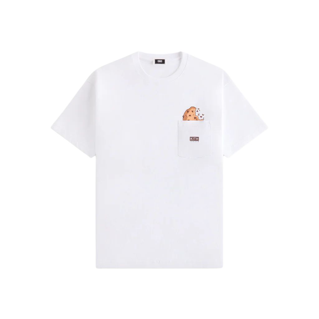 Kith Treats Mint Condition Pocket Tee White Men Tops KHT030196-101